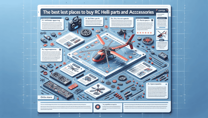 The Best Places To Buy RC Heli Parts And Accessories