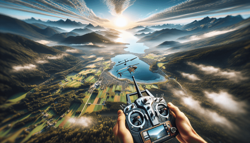 how to create stunning aerial videos with your rc heli 1
